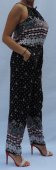 Salopeta Neagra Print Floral
