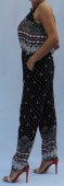 Salopeta Neagra Print Floral