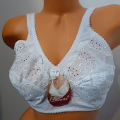 Sutien Alb Leiccina din dantela