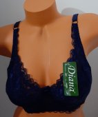 Sutien Bleumarin Diana cu sârmă, semi-întărit cupa D